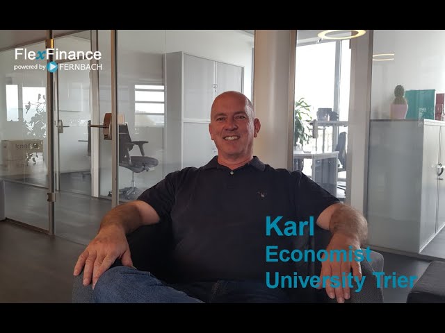 Karl, Business Economist at the University of Trier - Your career at FERNBACH